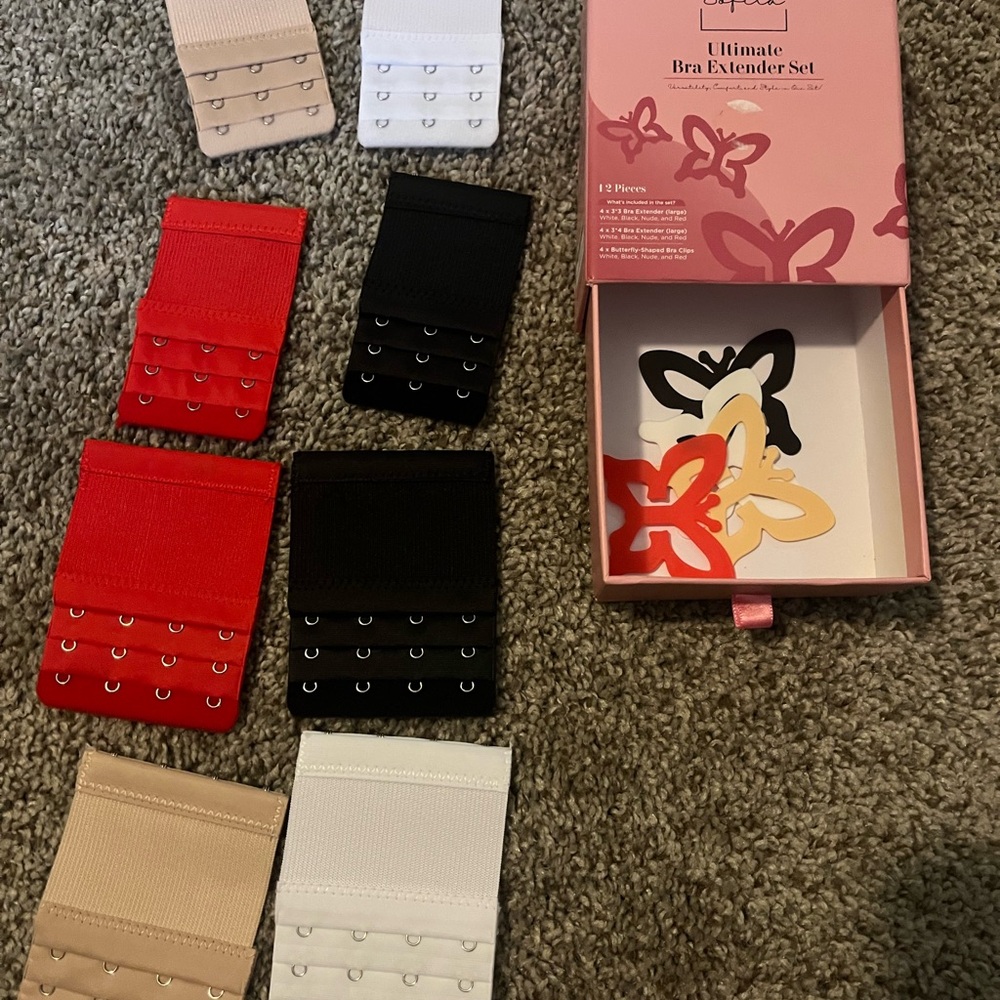 Pink Bra Extender Set - Picture 3 of 3